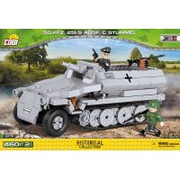 Cobi Malá armáda 2472 Sd.Kfz.251-10 Ausf. C šedé vozidlo - Poškozený obal 4