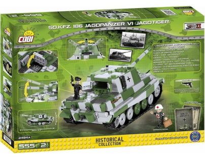 Cobi Malá armáda 2484 SD.KFZ. 186 Jagdpanzer VI Jagdtiger