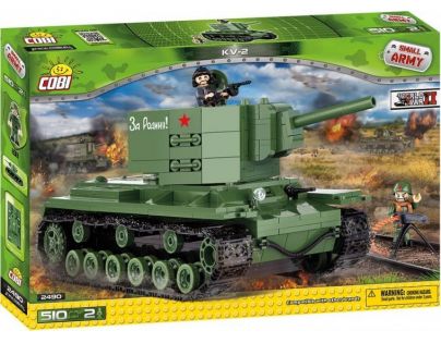 Cobi Malá armáda 2490 II WW KV-2
