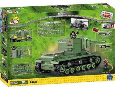 Cobi Malá armáda 2490 II WW KV-2