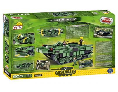 Cobi Malá armáda 2498 II WW Strv 103C S-tank