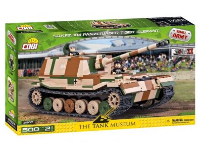 Cobi Malá armáda 2507 II WW Panzerjager Tiger SdKfz 184 Elefant