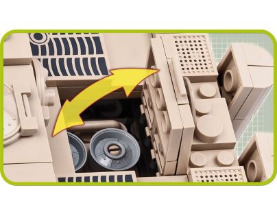 Cobi Malá armáda 2513 II WW 38 cm Sturnnorser Sturmtiger