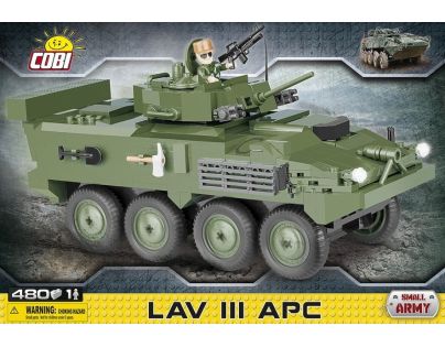 Cobi Malá armáda 2609 Lehký obrněný transportér LAV III AP