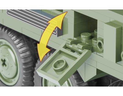 Cobi Malá armáda 2609 Lehký obrněný transportér LAV III AP