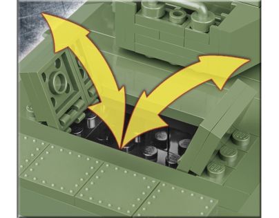 Cobi Malá armáda 2609 Lehký obrněný transportér LAV III AP