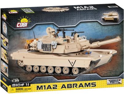 Cobi 2619  Malá armáda Abrams M1A2 810 dílků