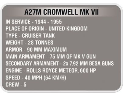 Cobi Malá armáda 3002 World of Tanks Cromwell