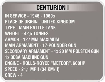 Cobi Malá armáda 3010 World of Tanks Centurion I