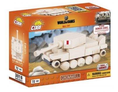 Cobi Malá armáda 3018 World of Tanks Nano Tank Cromwell