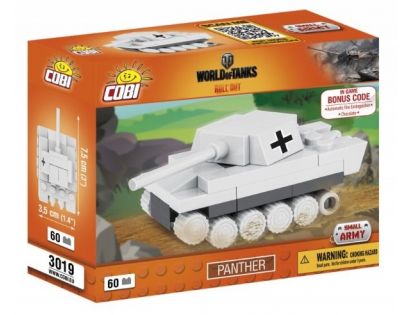 Cobi Malá armáda 3019 World of Tanks Nano Tank Panther