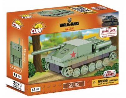Cobi Malá armáda 3020 World of Tanks Nano Tank SU 85