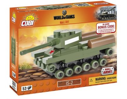 Cobi Malá armáda 3026 World of Tanks Nano Tank IS2