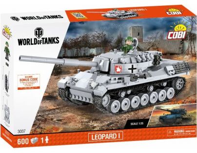 Cobi Malá armáda 3037 World of Tanks Leopard I - Poškozený obal