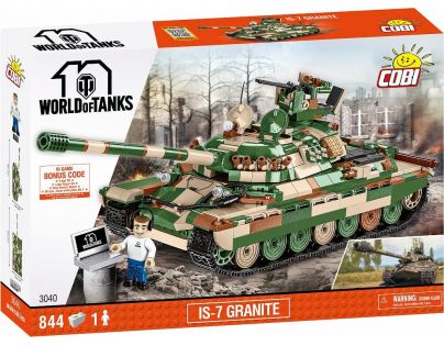 Cobi Malá armáda 3040 World of Tanks IS-7 Granite - Poškozený obal