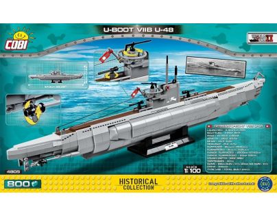 Cobi Malá armáda 4805 Německá ponorka U-Boot U-48