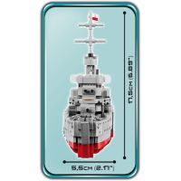 Cobi Malá armáda 4807 II WW ORP Blyskawica - Poškozený obal 3