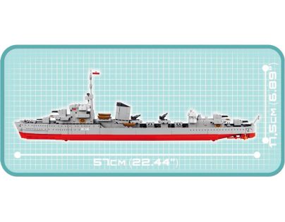 Cobi Malá armáda 4807 II WW ORP Blyskawica - Poškozený obal