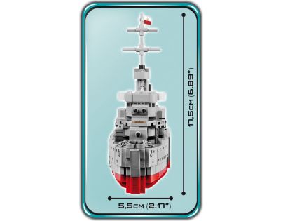Cobi Malá armáda 4807 II WW ORP Blyskawica