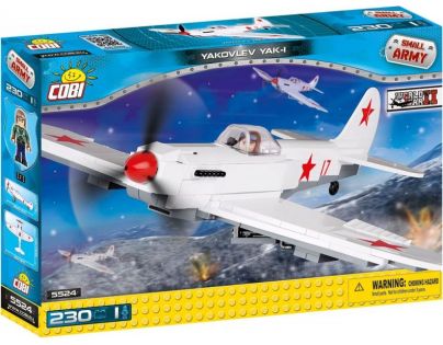 Cobi Malá armáda 5524 II WW Jakovlev JAK-1