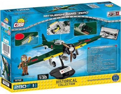 Cobi Malá armáda 5712 World War II Mitsubishi A6M5 Zero