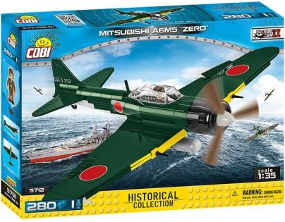 Cobi Malá armáda 5712 World War II Mitsubishi A6M5 Zero