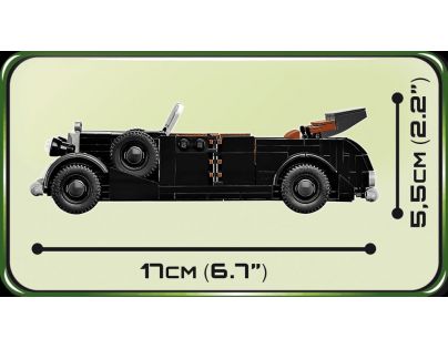 Cobi 2407 Malá armáda II. světová válka Německé vládní vozidlo 1938 Mercedes 770