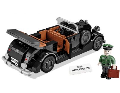 Cobi 2407 Malá armáda II. světová válka Německé vládní vozidlo 1938 Mercedes 770