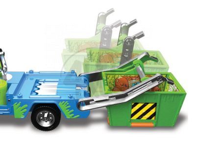 COBI 68107 - TRASH PACK Auto s kontejnerem
