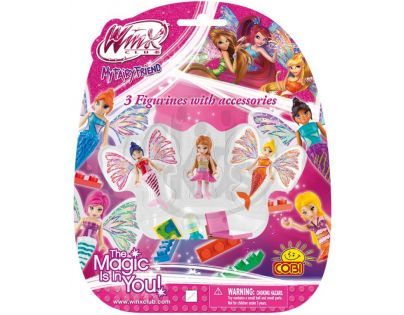 Cobi Winx 25004 Tři figurky v blistru