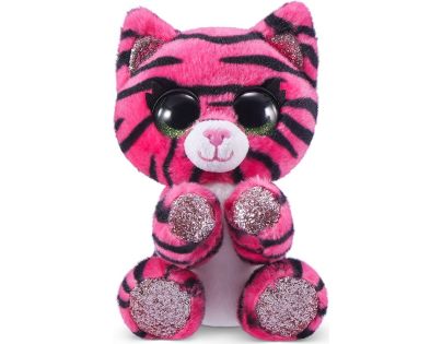 Zuru Coco Neon plyšové zvířátko s překvapením Kočička 24 cm
