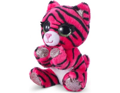 Zuru Coco Neon plyšové zvířátko s překvapením Kočička 24 cm
