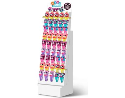 Zuru Coco Neon plyšové zvířátko s překvapením Tygřík 24 cm