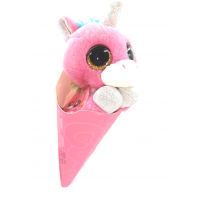 Zuru Coco Plyšové zvířátko s překvapením Jednorožec růžový