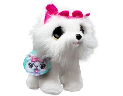 Zuru Coco Plyšové zvířátko s překvapením Pejsek bílý