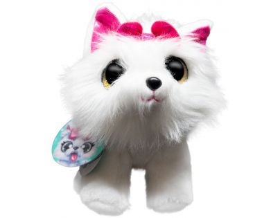 Zuru Coco Plyšové zvířátko s překvapením Pejsek bílý