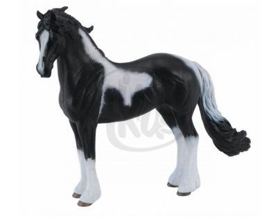 Mac Toys M1188438 - Strakatý Fríský kůň 