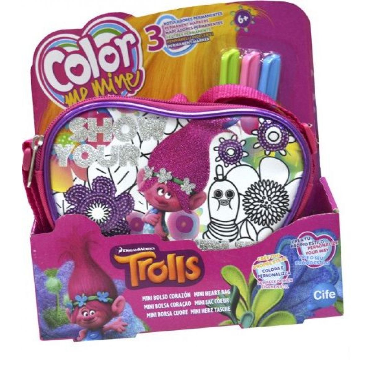 Color Me Mine Trollové kabelka - Mini Bolso