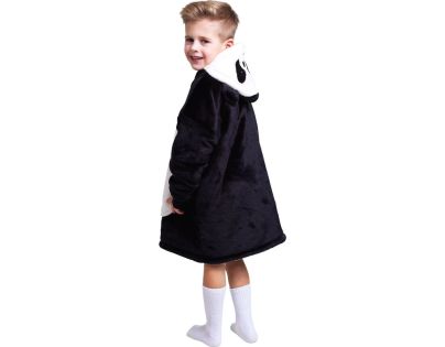 Cozy Noxxiez Panda Hřejivá televizní mikinová deka s kapucí pro děti 3 - 6 let