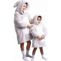 Cozy Noxxiez CH321 Králík hřejivá televizní mikinová deka s kapucí pro děti 7 - 12 let 3