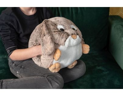 Cozy Noxxiez Králík Hřejivý plyšový polštář 3 v 1