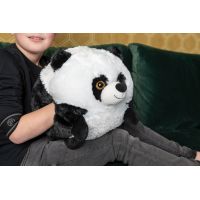 Cozy Noxxiez Panda Hřejivý plyšový polštář 3 v 1 3