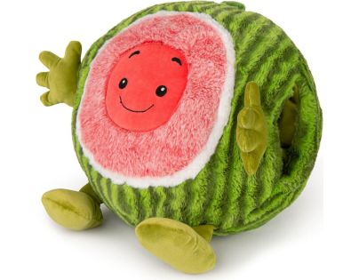 Cozy Noxxiez Meloun Hřejivý plyšový polštář 3 v 1