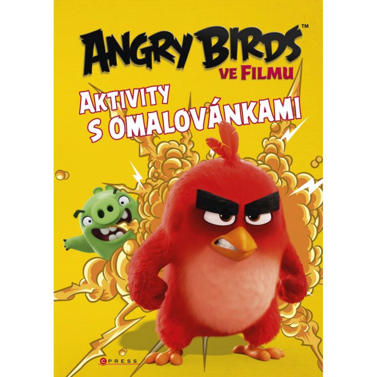 Cprees Angry Birds ve filmu Aktivity s omalovánkami od 4 let