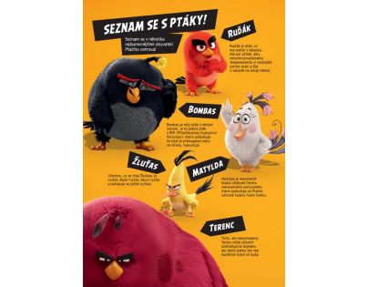 Cprees Angry Birds ve filmu  Aktivity se samolepkami od 6 let