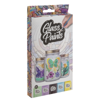 Craft Creative Barvy na sklo + štětec 5x20 ml
