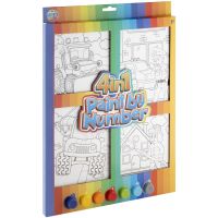 Craft Creative Malování podle čísel 4v1 kluci