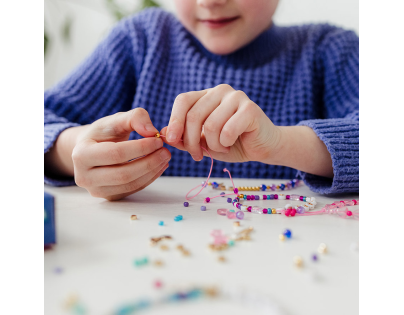 Craft Creative Sada na výrobu třpytivých náramků