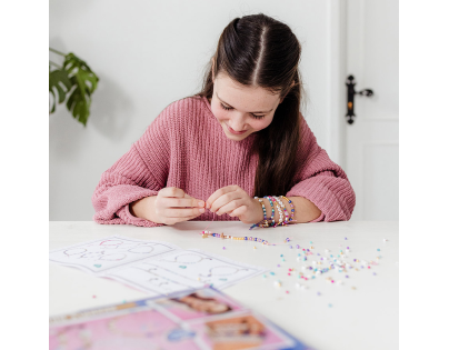 Craft Creative Sada na výrobu třpytivých náramků