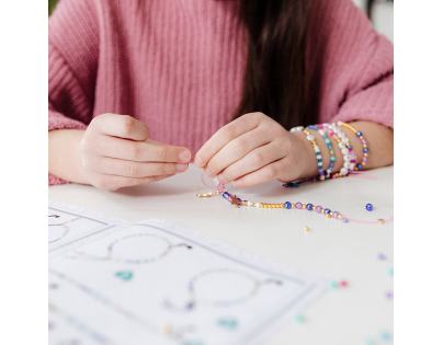 Craft Creative Sada na výrobu třpytivých náramků